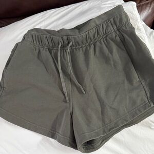 lululemon athletica Dark Green Athletic Shorts